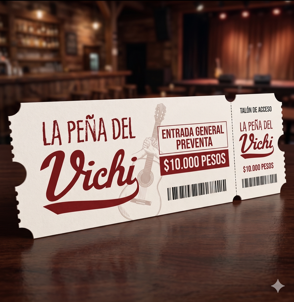 Entrada General Preventa "La Peña del Vichi"