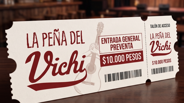 Entrada General Preventa "La Peña del Vichi"
